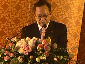 统战部长张思平致辞